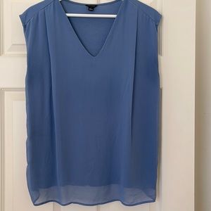 Ann Taylor blue blouse